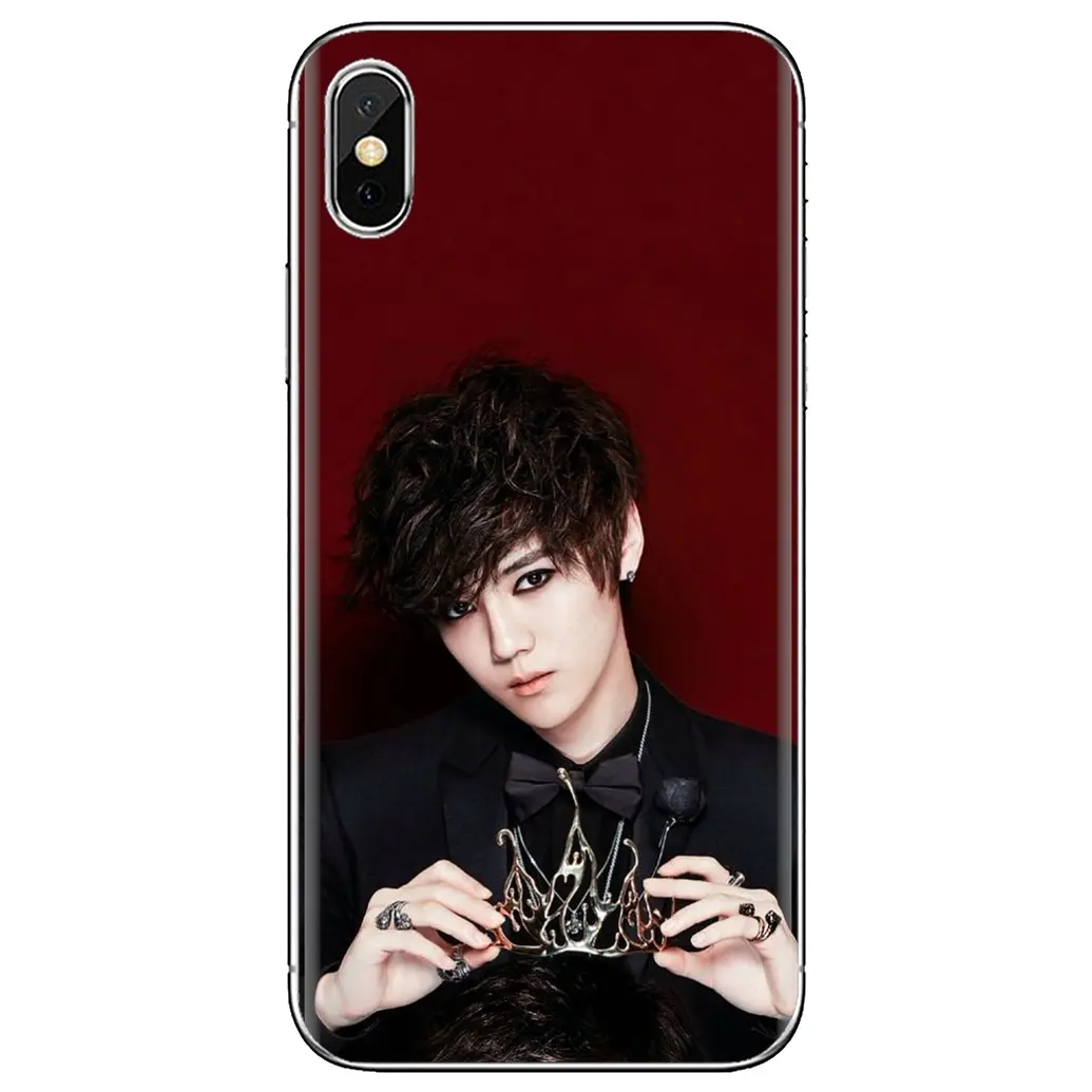 Мягкие чехлы из ТПУ Постер корейской команды KPOP exo luhan для Huawei Y6 Y5 2019 Xiaomi Redmi Note 4 5 6 7