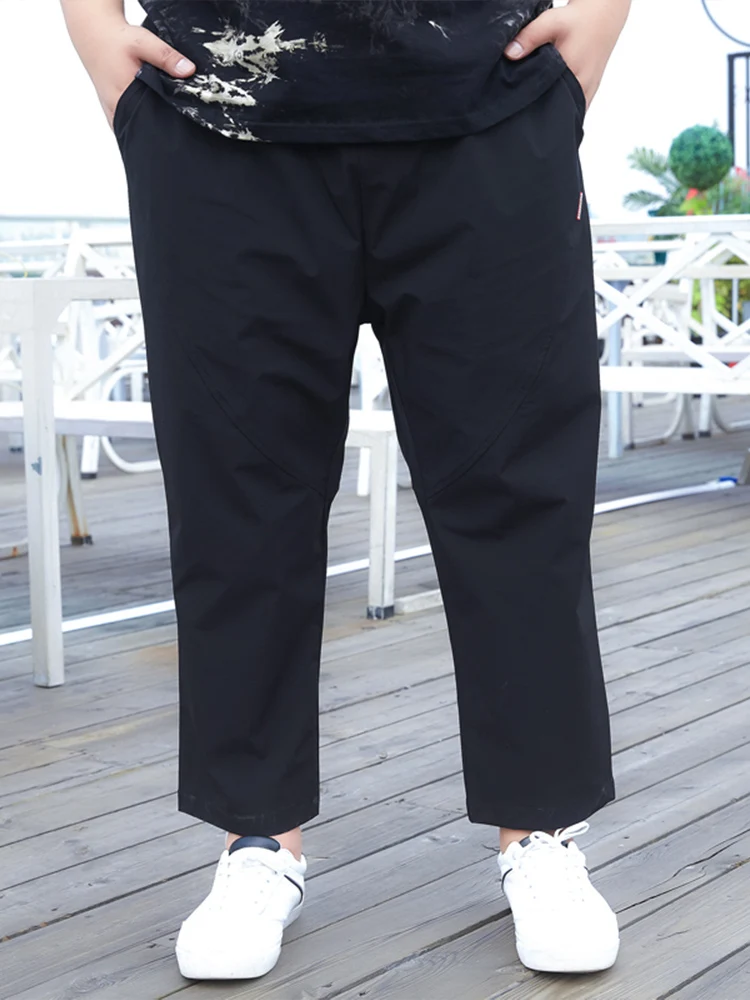 Мужские мешковатые брюки большого размера уличная одежда повседневные мужские