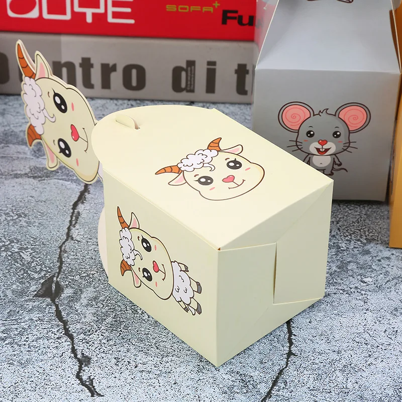 12 шт мультфильм милый ребенок душ конфеты коробка бумажная Подарочная сумка