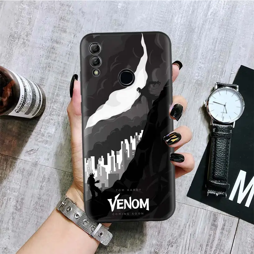 BA078-2 Чудо-яд супер герой черная крышка чехол для телефона для huawei Y9 Y5 Y6 Y7 Honor 10 9 Lite 9X8X8 S 8A фотоаппаратов моментальной печати 7S 7A 10i 20i V20 Coque C - Цвет: BA078-2