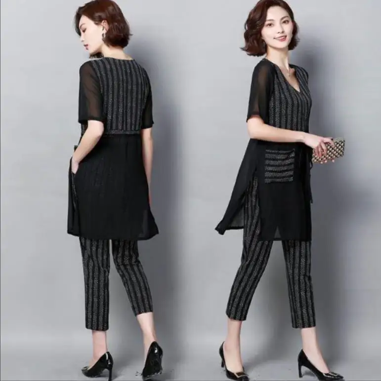 2020 летняя одежда из двух частей спортивные костюмы для женщин набор размера плюс