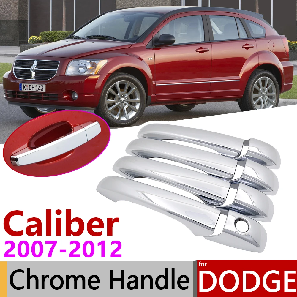 Накладка на дверную ручку автомобиля для Dodge Caliber 2007 ~ 2012 | Автомобили и мотоциклы