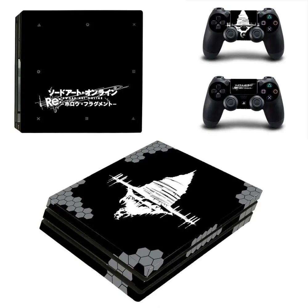 Наклейка Sword Art Online SAO PS4 Pro наклейка Play station 4 наклейки для PlayStation чехол консоли и