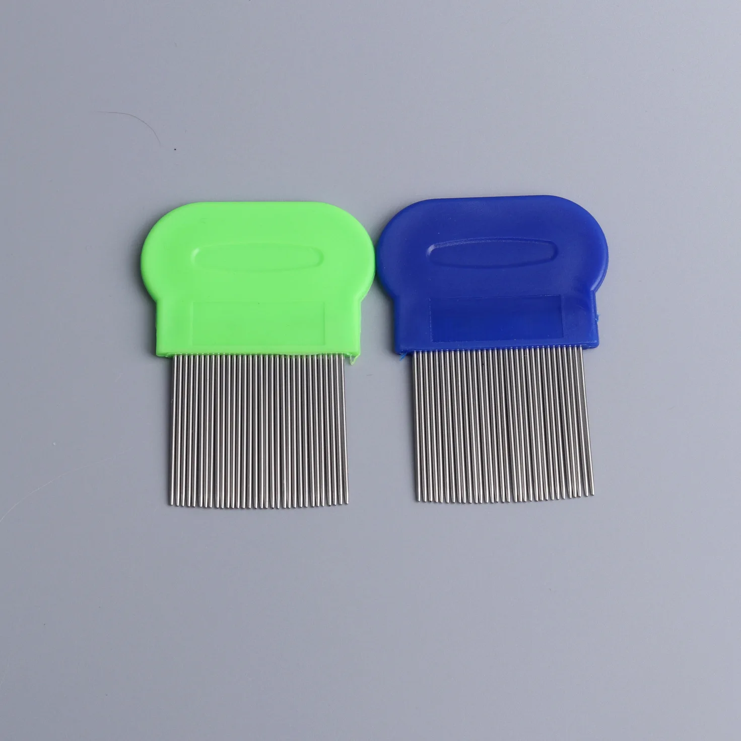 Новые длинные иглы решетки гребень для удаления вшей расчески домашних животных