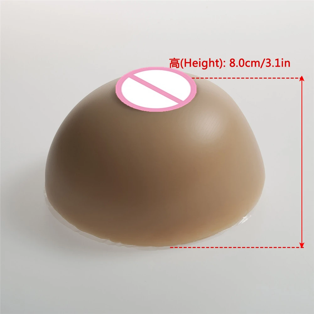 

Brown Silicone Breast 1600g/Pair Shemale Breast Prosthesis Crossdresser Simulation Artificial Boobs White Box Packaging