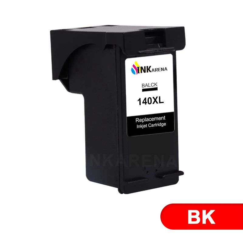 INKARENA сменный чернильный картридж для hp картридж 140 141 XL Photosmart C4273 C4283 C4480 C4483 C5283 картридж для принтера - Цвет: 140XL- BK