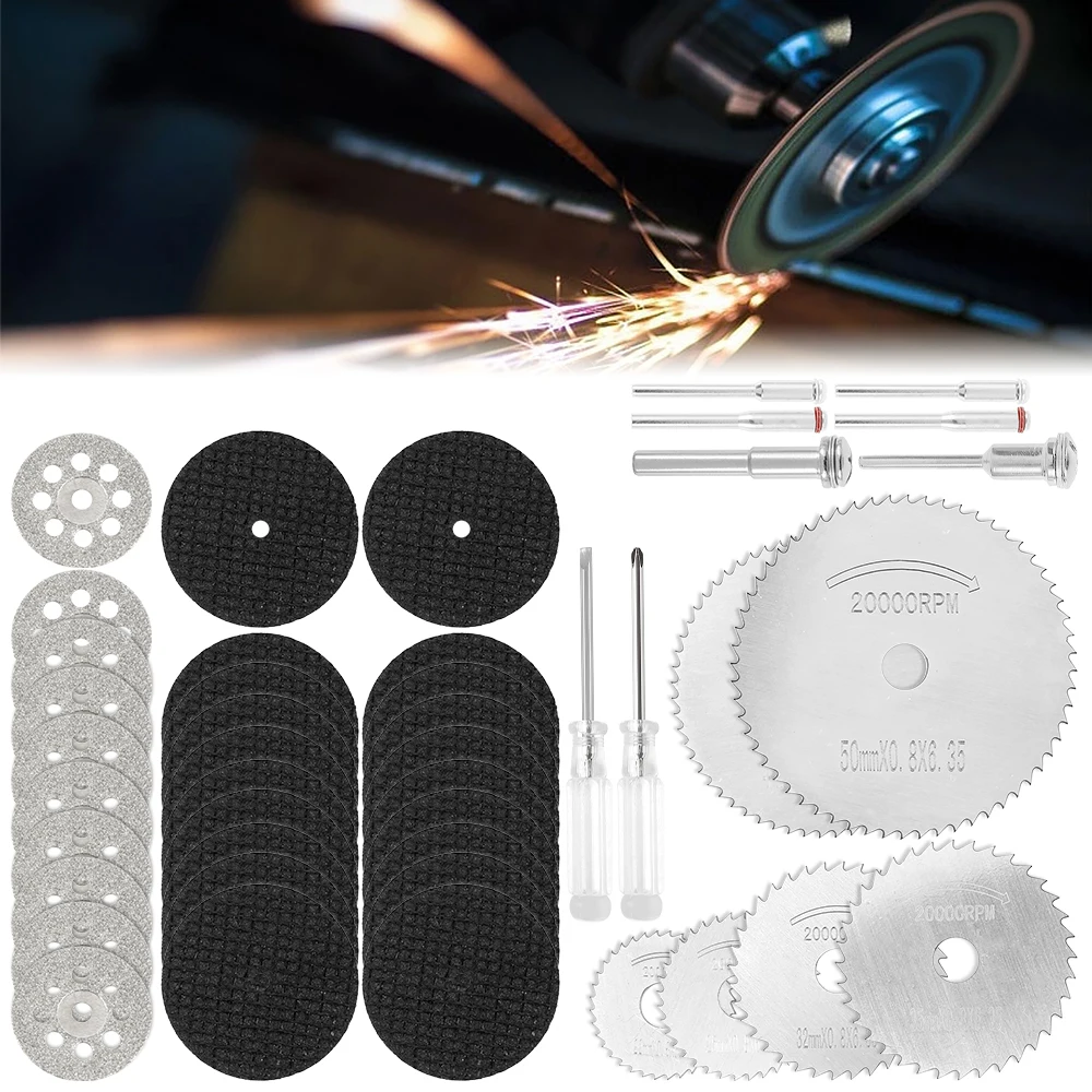 

Diamond Cutting Wheels Circular Saw Blade Rotary Tool for Mini Drill Rotary Tools Accessories