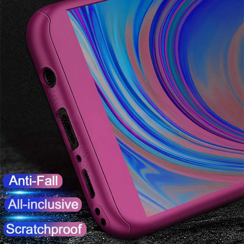 360 Полное покрытие чехол для samsung Galaxy A70 A60 A50 A40 A30 A20 A20E A10 Защита Чехол для samsung Note10 S8 S9 S10 плюс Чехол