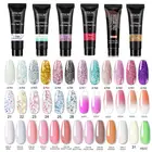 Полимерный гель для ногтей ROSALIND, 15 мл, блестящий строительный гель для наращивания ногтей, для маникюра, дизайна ногтей, светящийся полимерный гель для ногтей, Полупостоянный