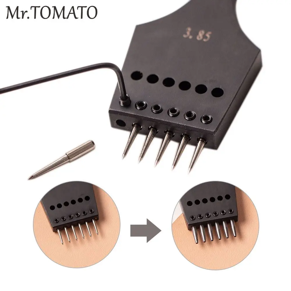 Инструмент сделай сам для работы с кожей Mr.tomato съемный круглый Дырокол в форме