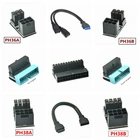 180 градусов угловой ATX 20pin 24pin материнская плата USB3.0 20Pin мама к USB 3,0 6pin 8pin 20 Pin Удлинительный кабель