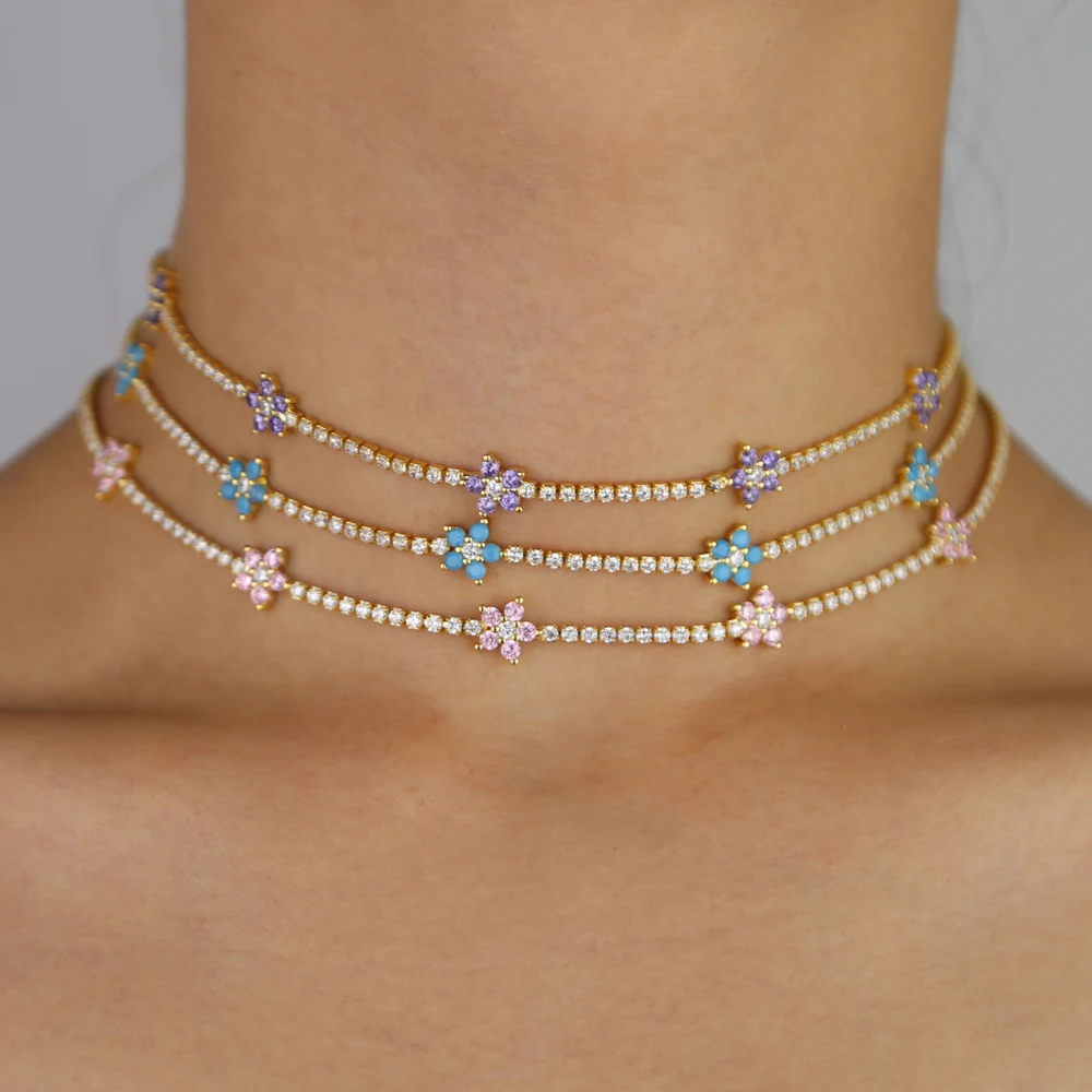 2020 на весну и лето подарок ювелирное изделие для настольного тенниса Cz колье