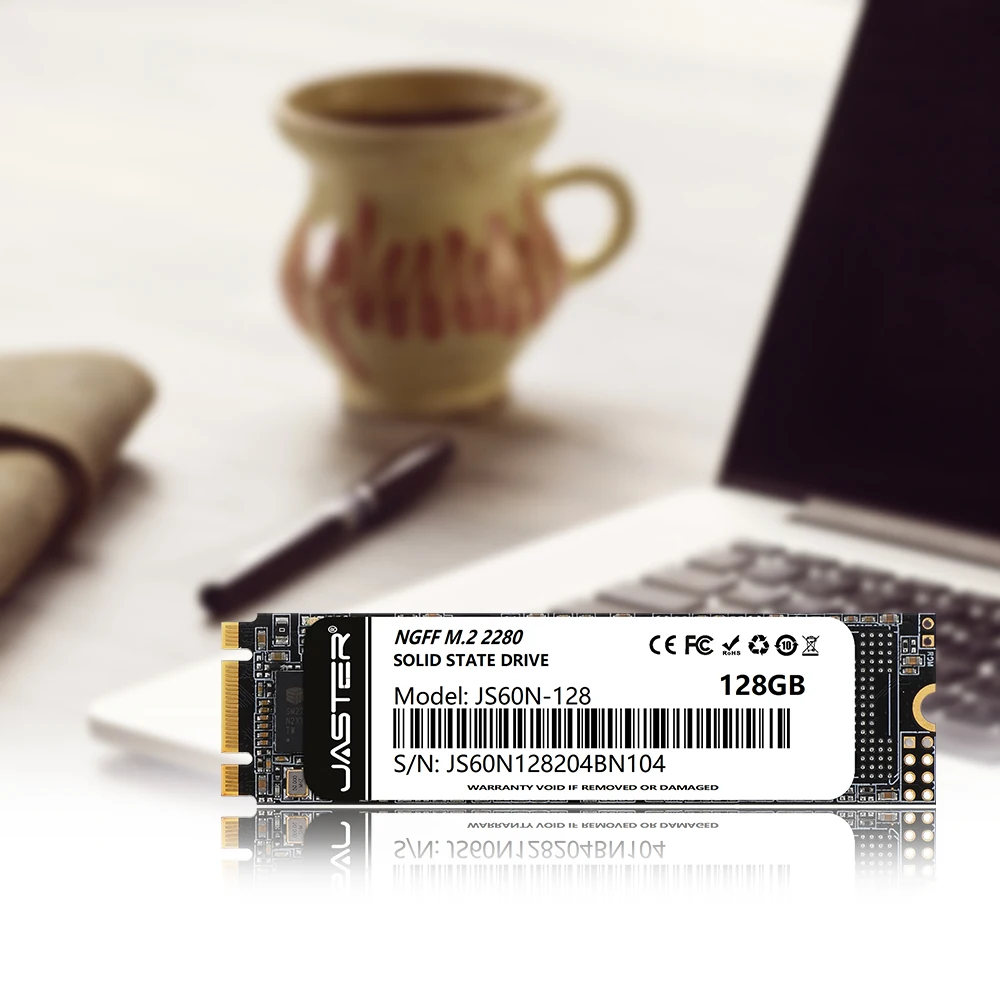 JASTER ssd NGFF M.2 2280 128 ГБ 256 Внутренний твердотельный жесткий диск для ноутбука
