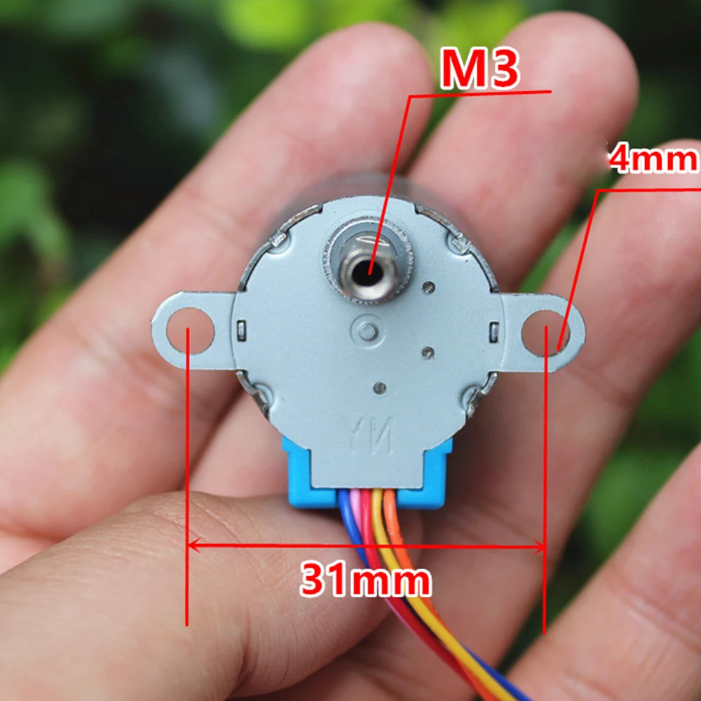 Портативная ультрафиолетовая мини лампа на 4 фазы 5 проводной 24 мм шаговый