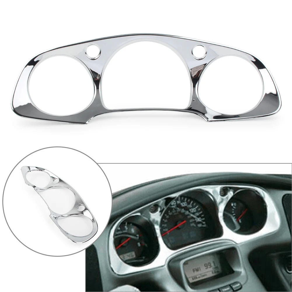 

Chrome Motorcycle Instrument Panel Accent Cover ABS Trim for Honda Goldwing GL 1800 2001-2011 / Gold Wing GL1800 01-11