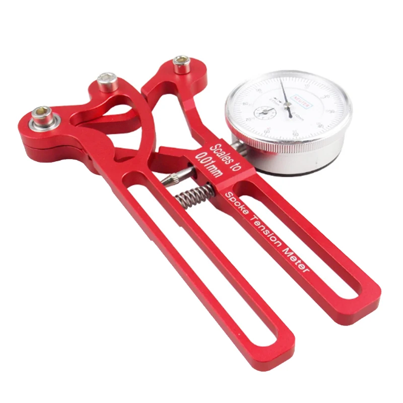 

MTB Bicycle Spoke Tension Meter, Precision Spokes Tension Checker Tensioner Bicycle Wheel Correction Brake Tool