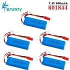 1235 шт 7,4 V 600mAh 601844 20C Lipo батарея для WLtoys K969 K979 K989 K999 P929 P939 2s 7,4 v RC батареи автозапчасти