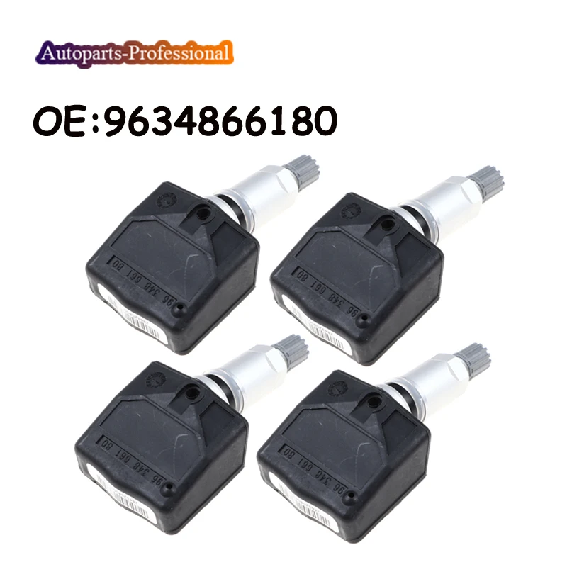 Система мониторинга давления в шинах 4 шт./лот для Citroen C5 C8 Peugeot 508 607 807 TPMS Sensor 9634866180