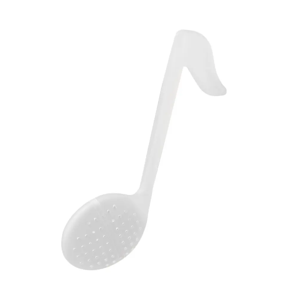 

1PCS Teaspoon Infuser Filter Creative Music Note Fashion Convenience Tea leaf Strainer Teaspoon Infuser Modern Design Plastic