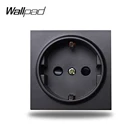 Wallpad S6 EU Schuko, настенная электрическая розетка, модульная, для самостоятельной сборки, свободная комбинация, вертикальный, горизонтальный монтаж