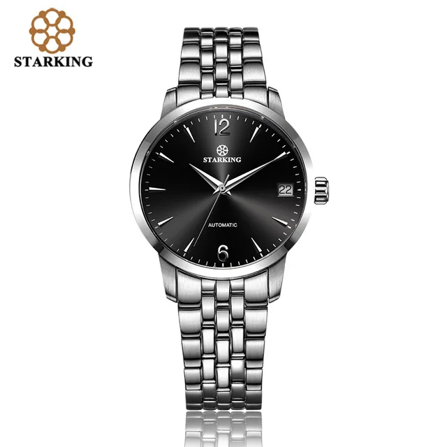 AL0194SS12 STARKING, женские часы, Топ бренд, роскошные, розовое золото, женские часы, нержавеющая сталь, платье, женские часы, механические наручные часы, подарок - Цвет: AL0194SS12