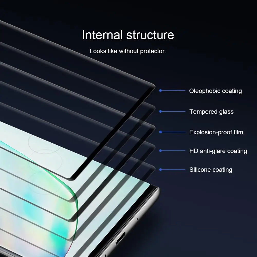 Nillkin для Samsung Galaxy Note 20 Ультра стекло 3D CP + Max полное покрытие закаленное Защита