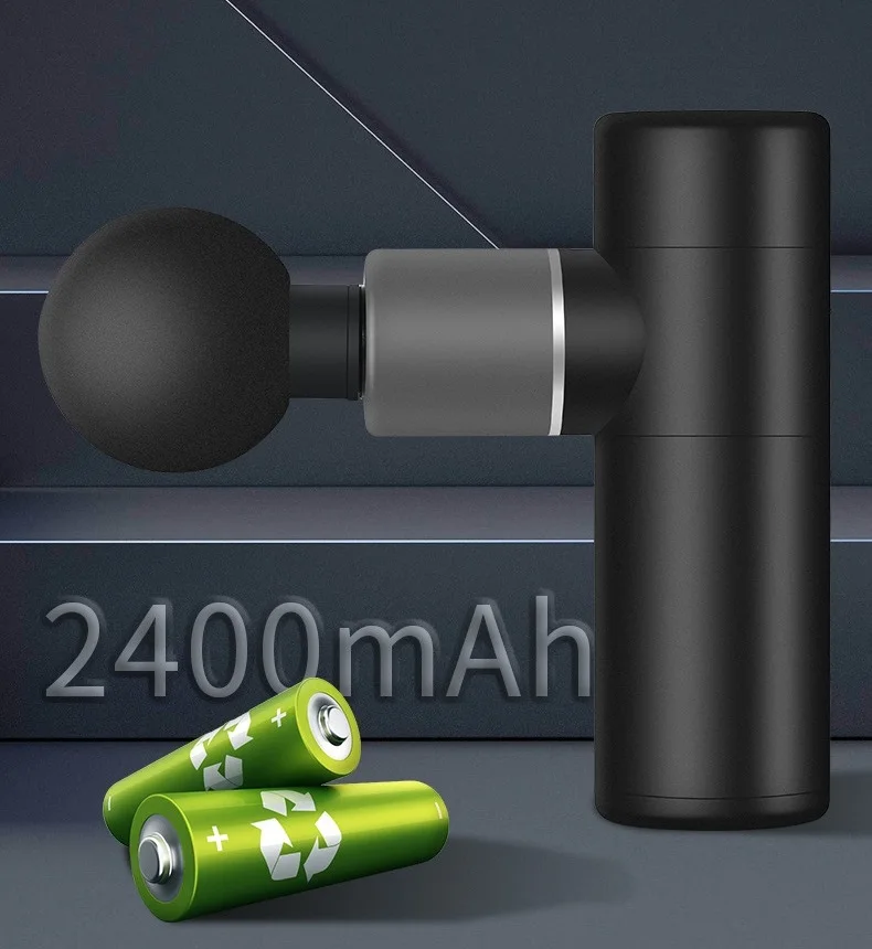 Мини массажер для мышц Электрический Вибрационный тела спортивный глубокой