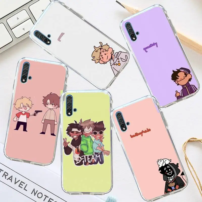 

dream smp Phone Case Transparent for Huawei honor P mate 40 20 30 10 50 i 9 x mate pro lite 8a