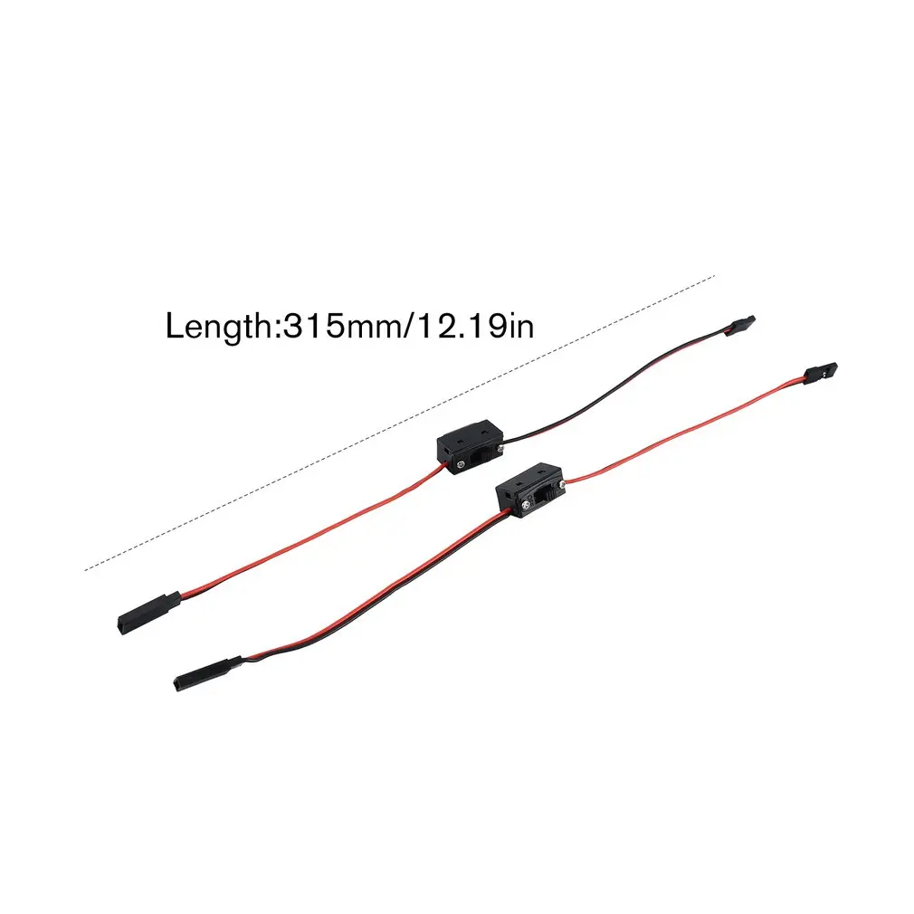 

2pcs LED Light Control Power Switch for Traxxas HSP Redcat RC4WD Tamiya Axial SCX10 D90 HPI RC Model Car