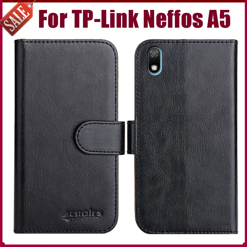 

Лидер продаж! TP-Link Neffos A5 чехол 5,99 дюйма, модный 6 цветов, флип, мягкие кожаные для телефона, чехол-бумажник для TP-Link Neffos A5, чехол с отделениями д...