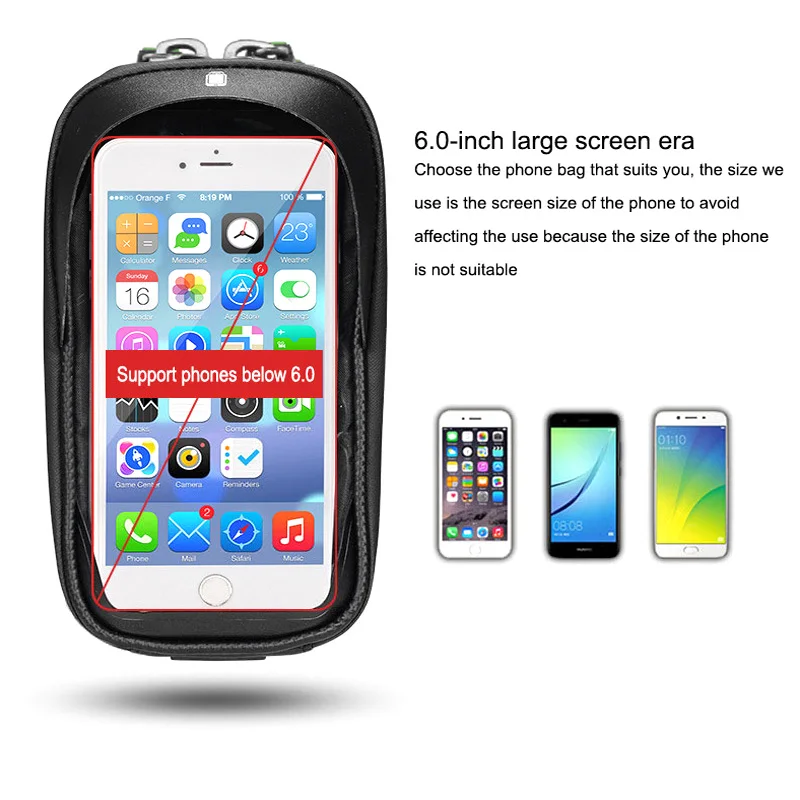 Сумка для велосипеда с сенсорным экраном мобильный телефон сумка Mtb дорожный