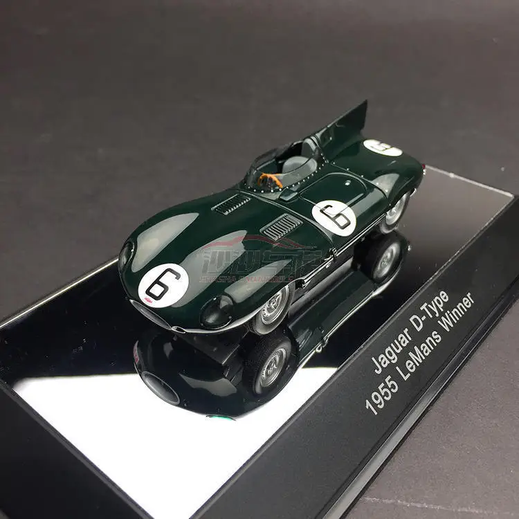 Винтажный литой металл 1/43 Jaguar d-типа Автомобильный дисплей коллекция моделей игрушек для детей