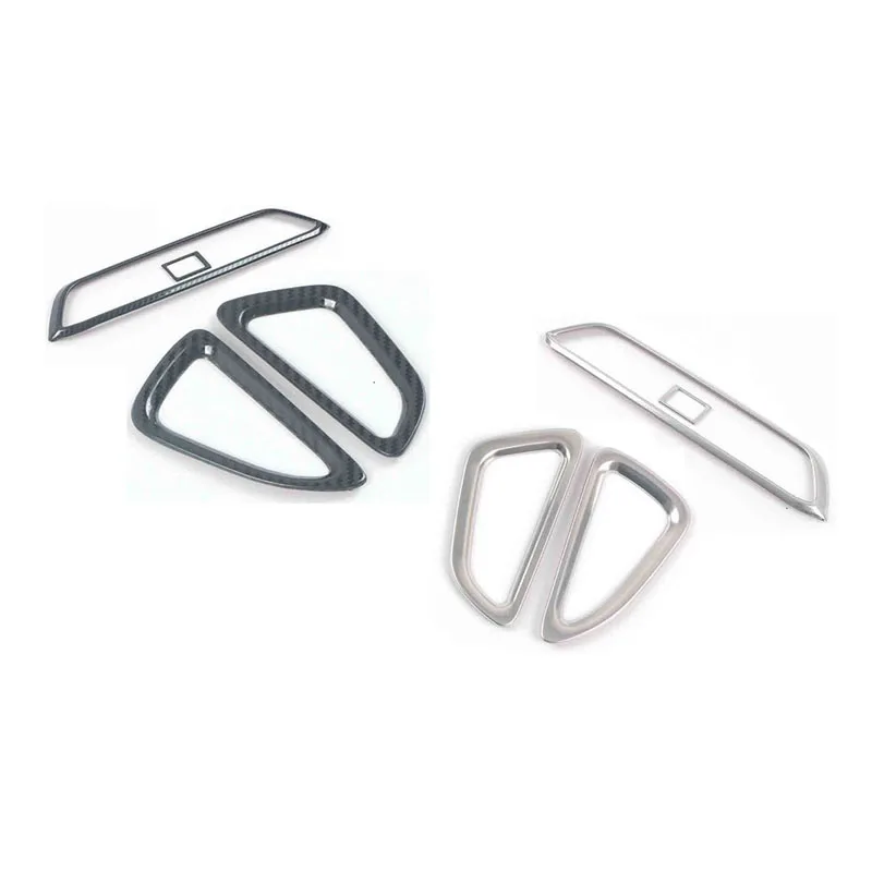 

For MG MG5 2021 Car Stainless Steel Air Conditioner AC Outlet Vent Cover Trim Decor Frame Accessories, 4PCS