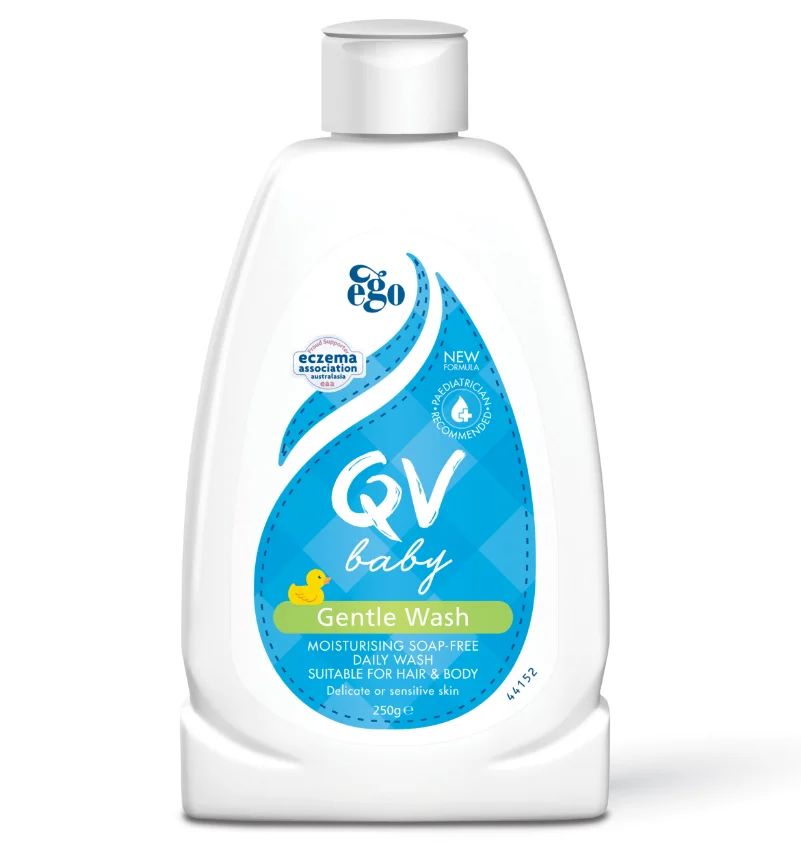 

Australia Ego QV Baby Gentle Wash 250g Body Lotions Moisturizing Soap-free Daily Wash Shampoo for Delicate Sensitive Skin Care