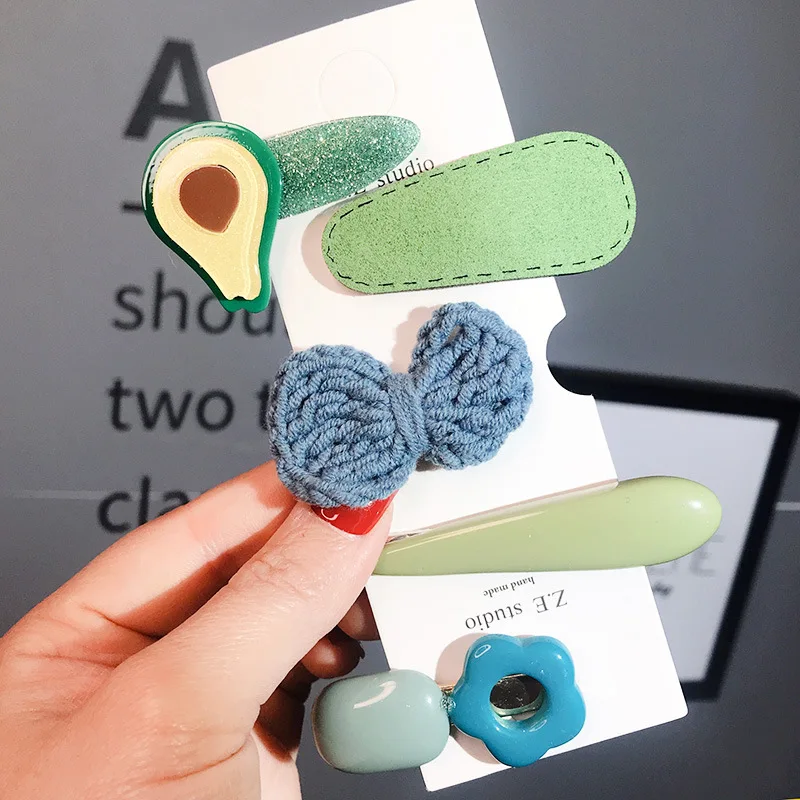 

5pcs/lot Vintage Hair Clips for Girls Cute Candy Color Hair Clips for Women Duckbill Hairclip Barrette Hairpin Hair Accessories