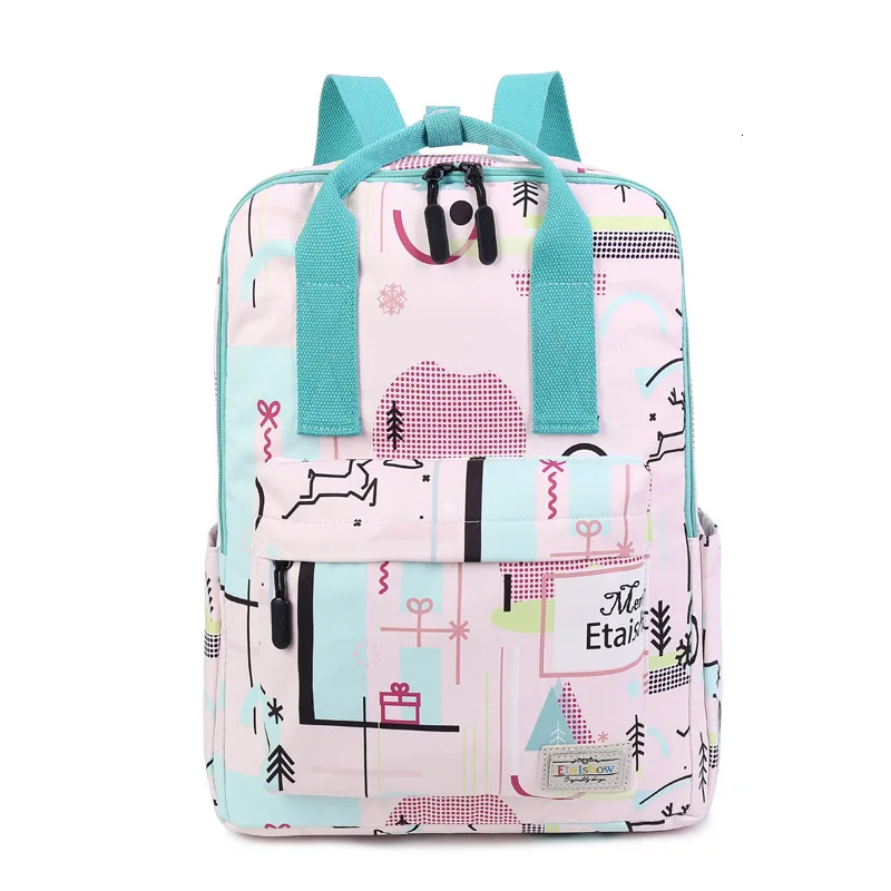 Fashion Girl School Bag for Teenagers Waterproof light Weight Girls Backpack Book bags printing kids backpacks mochila escolar