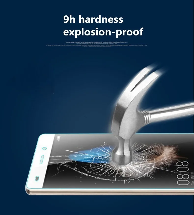 Защитное стекло для huawei honor 8 Lite Защита экрана P Smart 9 7X 6X 6A 6C 5X 5C закаленная Передняя