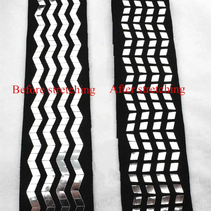 1 м золотистая Серебристая фольга горячего тиснения с принтом черная эластичная