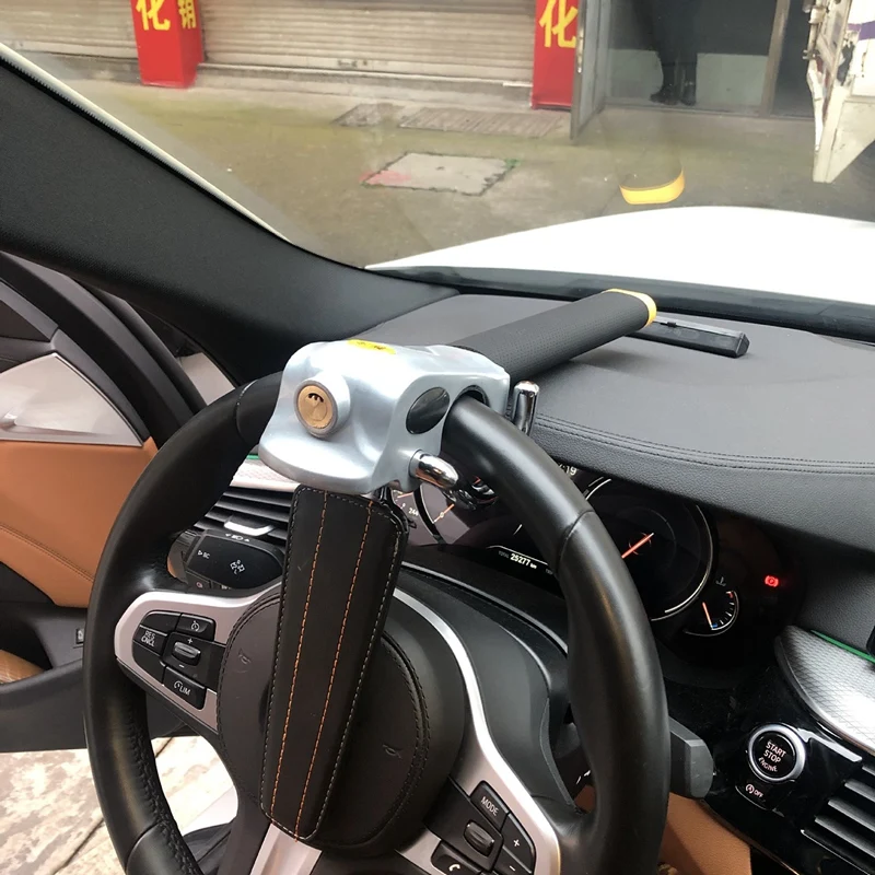 Universal Car Steering Wheel Lock Foldable Anti-Theft Security Locks Auto Anti Theft | Автомобили и мотоциклы