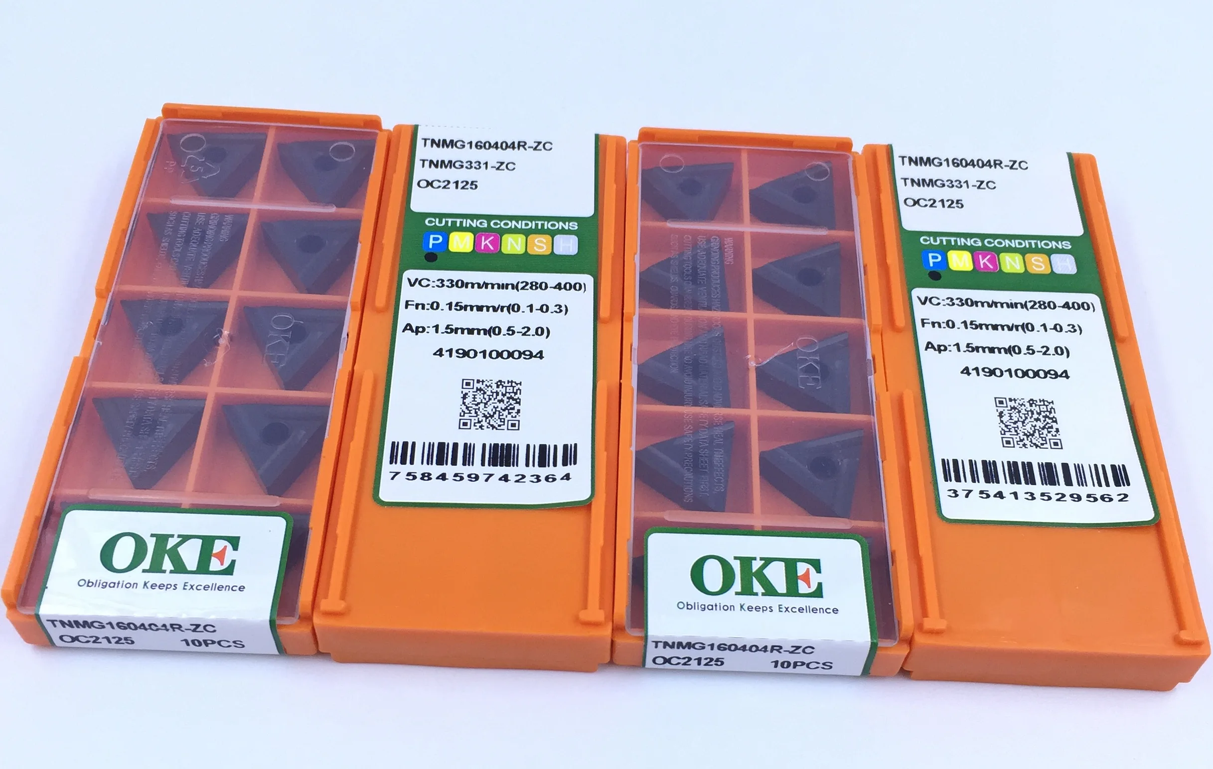 TNMG160404R-ZC OC2125 оригинальный OKE вставки карбида фрезерные пластины Токарные