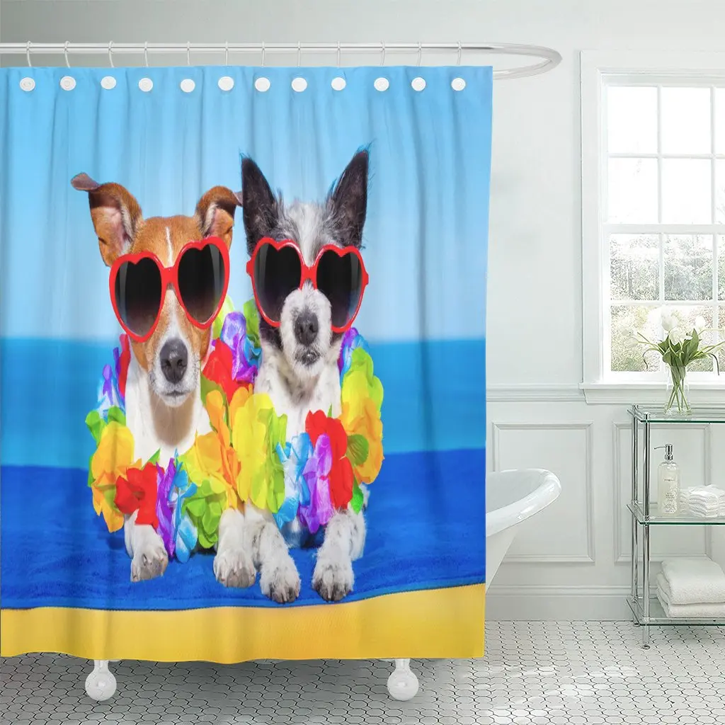 Уютный пара собак в любовь молодоженов на медовый месяц летний отпуск