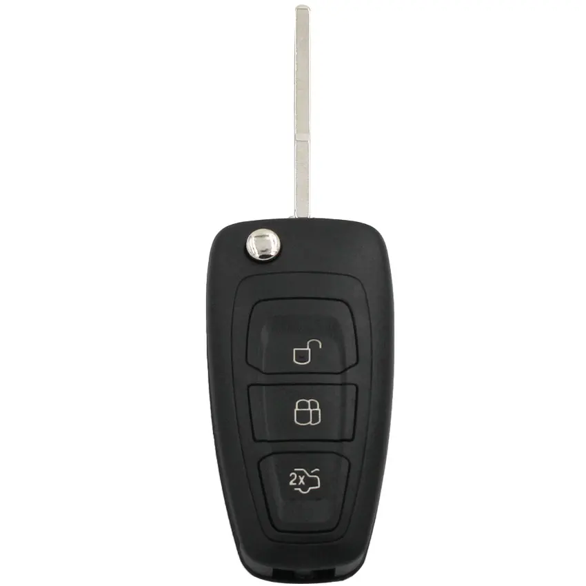 3 кнопки умный Складной Дистанционный брелок 433 МГц с чипом 4D60/4D63 для Ford Focus MK3 и T6