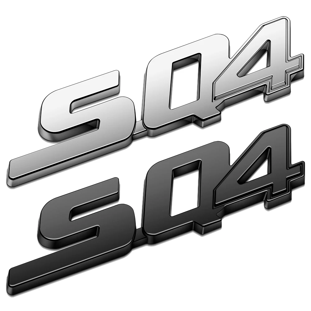 

Letter Badge Logo SQ4 Trunk Emblem Sticker Car Styling For Maserati Ghibli Levante Quattroporte Granlusso SQ4 Trim Accessories
