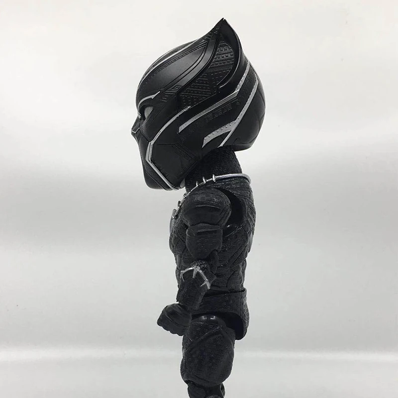 Disney Marvel Мстители Черная пантера с капитаном Америкой щит модель фигурки аниме