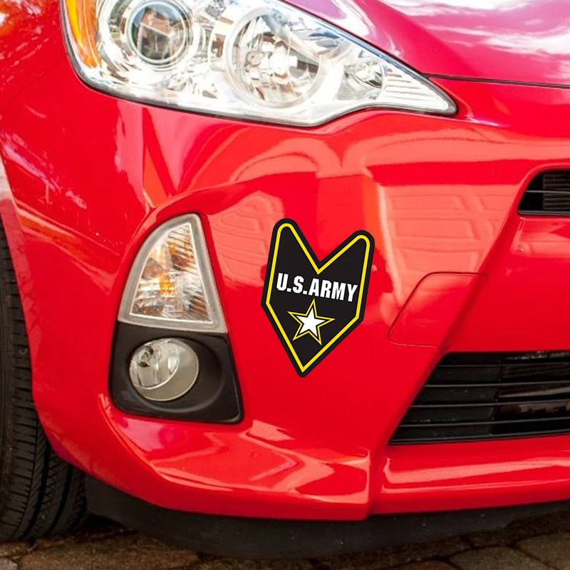 EARLFAMILY 13 см x 10 Стайлинг автомобиля вакаба США армия лист наклейка Soshinoya виниловая