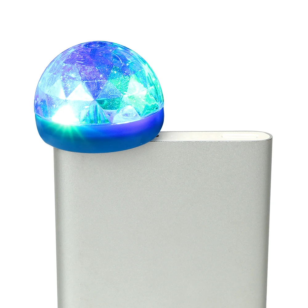 

DJ RGB Lamp USB Club Disco Magic Stage Effect Lights Auto Interior Lights Decorative Lamp Car LED Atmosphere Lights Car-styling