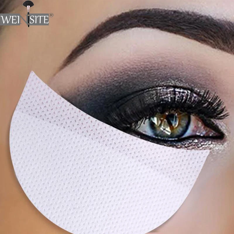 10/20/100 шт Тени для век одноразовые прививки ресниц нетканые коллагеновые наклейки