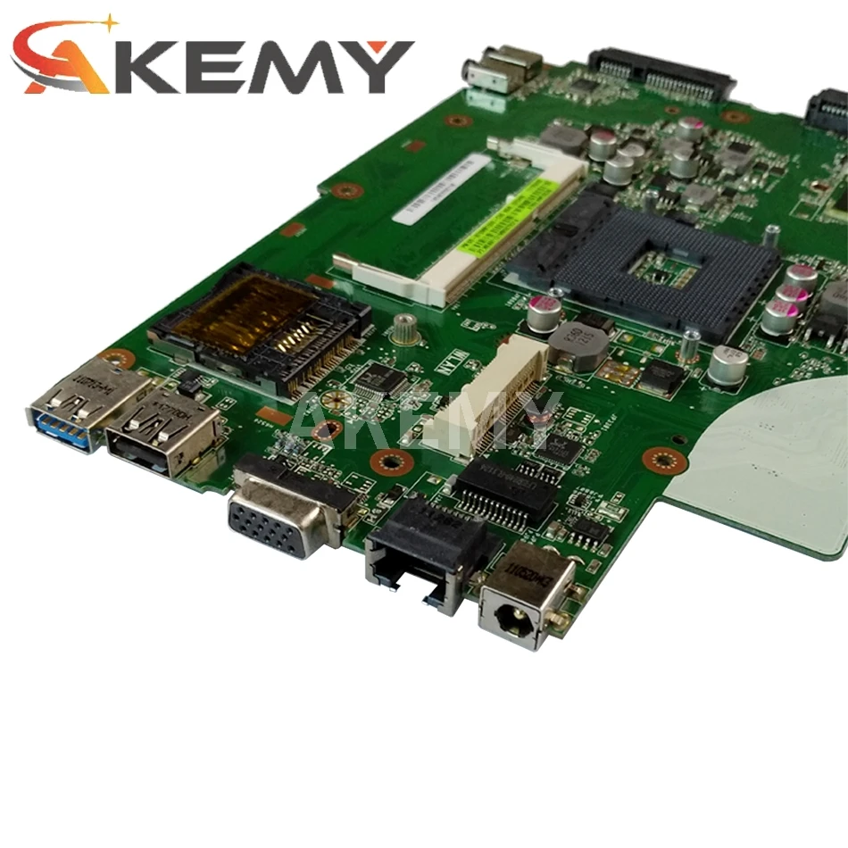 

Akemy K43L Mainboard For ASUS K43L X44H X84H K84L K43L K43LY Laptop Motherboard 100% Test OK REV2.0