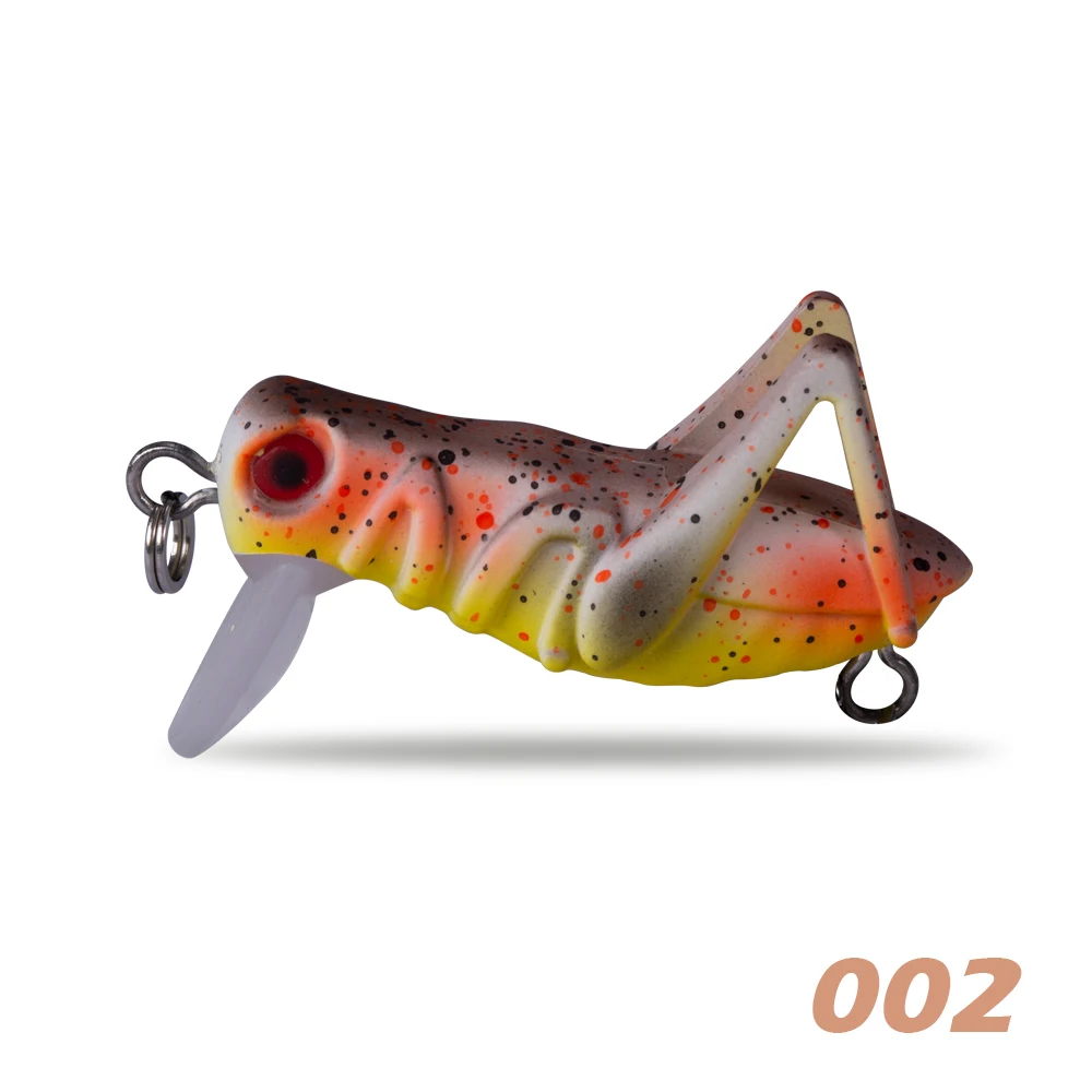 Ловля форели hunthouse кузнечик привлекает насекомых мини приманка для рыбалки 35 мм 3g