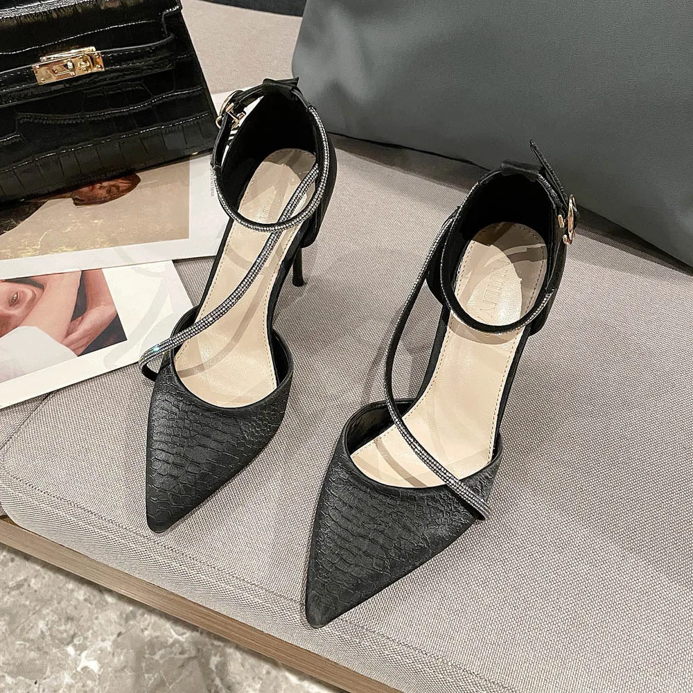 

Branded Pumps Fine Heeled Shoes Sandals Ladies Basketball Platform Pointed Wedge Hollow Lace-Up Slip On 2021 Fashion Stiletto Be